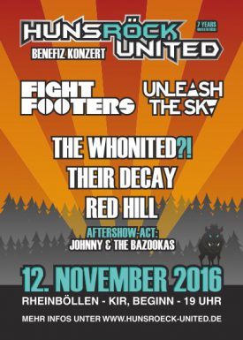 Plakat Hunsröck United 2016