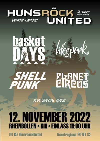 Plakat Hunsröck United 2022