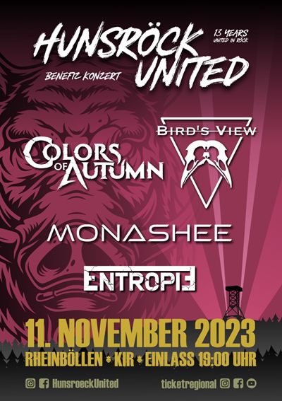 Plakat Hunsröck United 2023